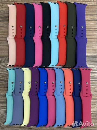 Ремешок силиконовый Apple Watch 38/40/41