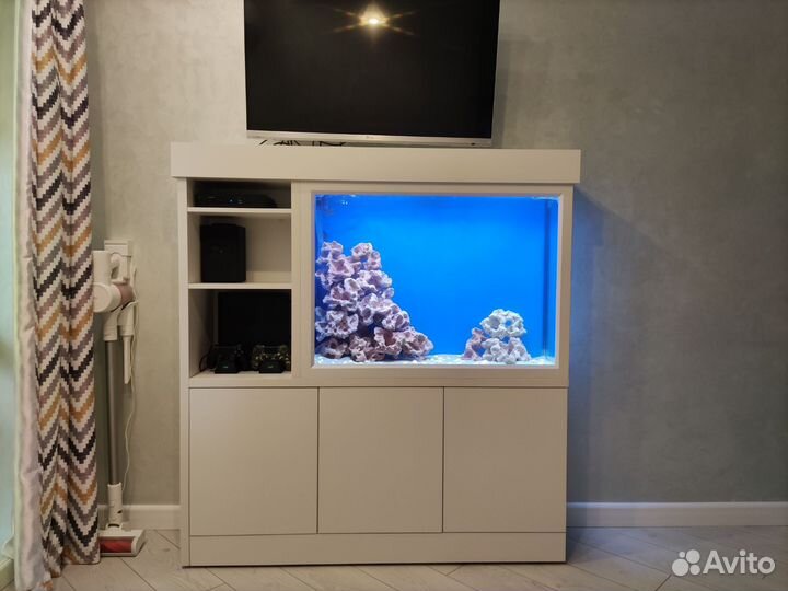 Аквариум с тумбой 1100л
