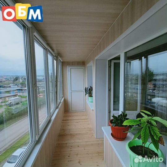 Балконы. Остекление, отделка, утепление под ключ