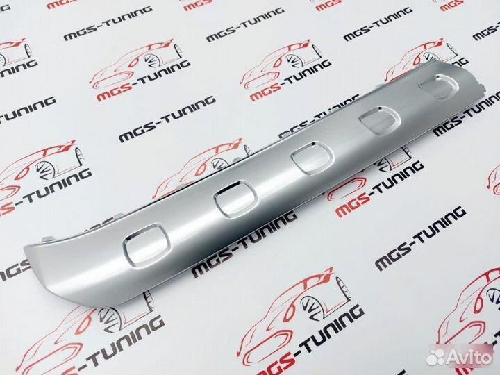 Длинный молдинг переднего бампера G63 W464 G-class