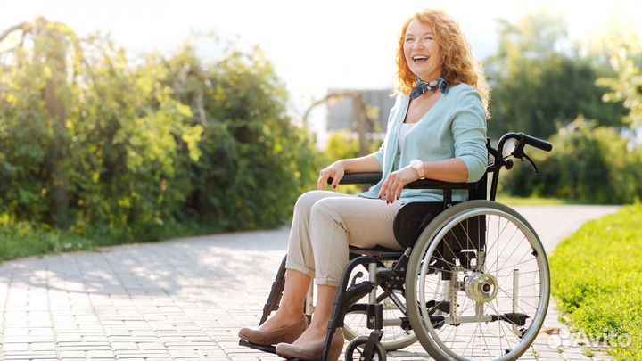 Инвалидная коляска Отто удобная мобильная +apeнда