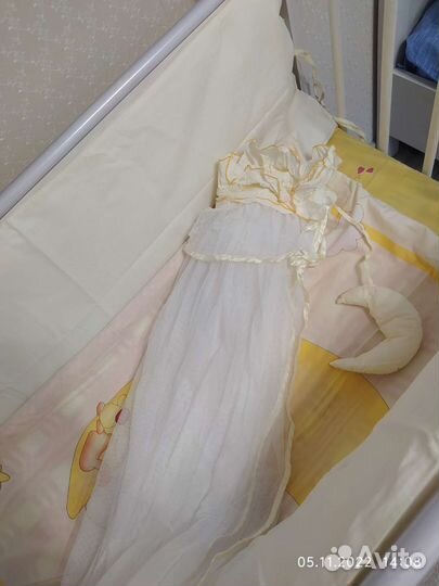 Бортики в детскую кроватку