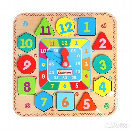 Сортер «Часики»