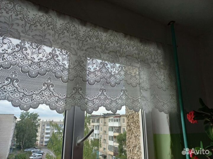 Тюли кухонные разные