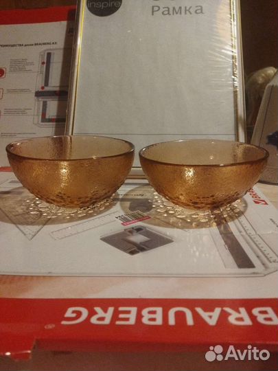 Конфетницы, салатницы СССР, цветное стекло