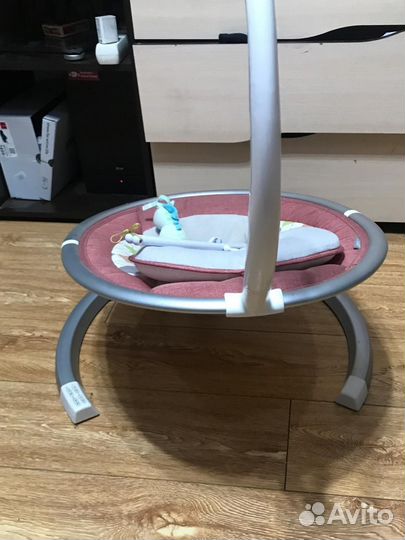 Детские электронные качели шезлонг