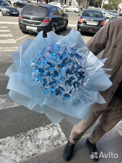 Букет из бабочек