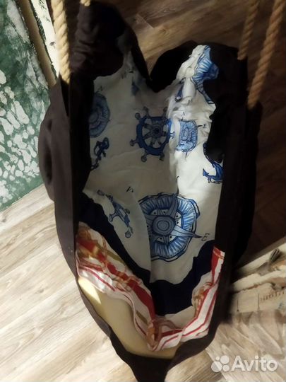 Качели из ткани