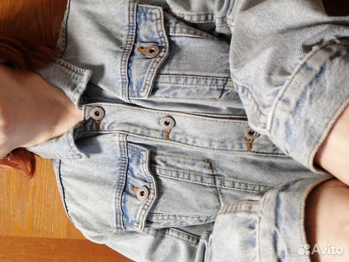 Джинсовая куртка женская