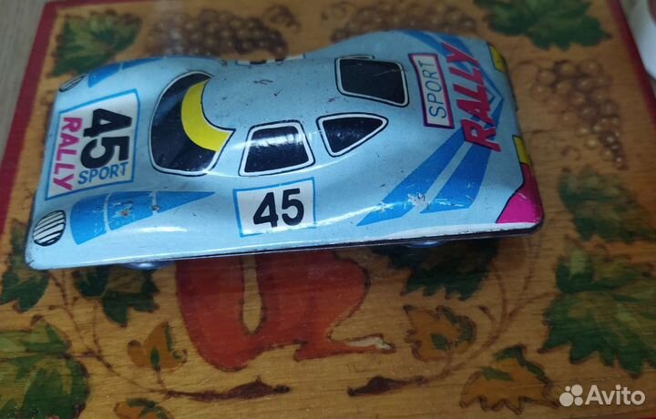 Металлическая машинка гонка Ралли СССР