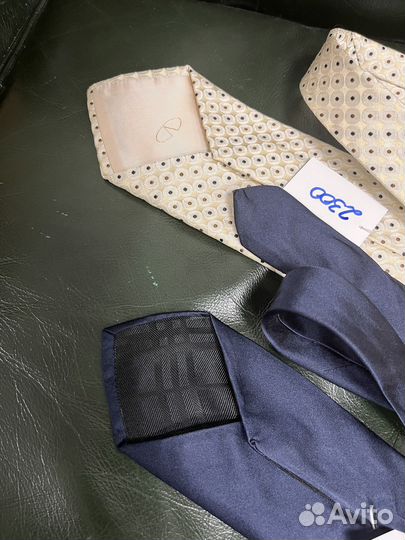 Галстук burberry, valentino шелк оригинал