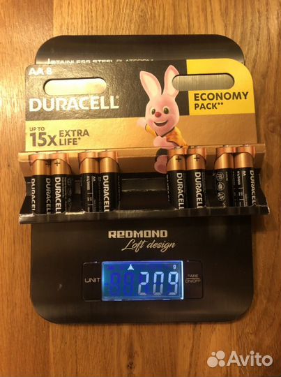 Батарейки duracell аа (оригинал)