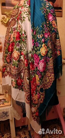 Шаль в русском стиле