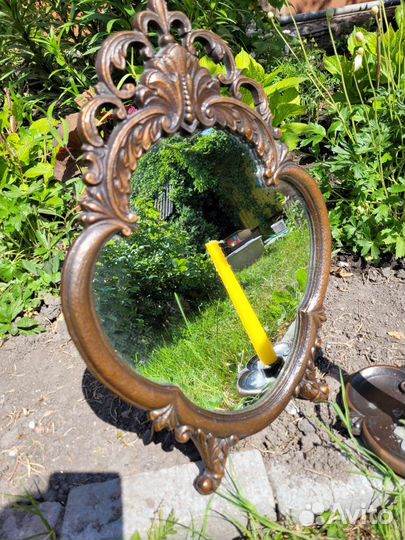 Зеркало винтажное,антиквариат