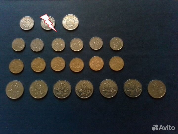 Монеты Китая, Южной Кореи, Японии продажа - обмен