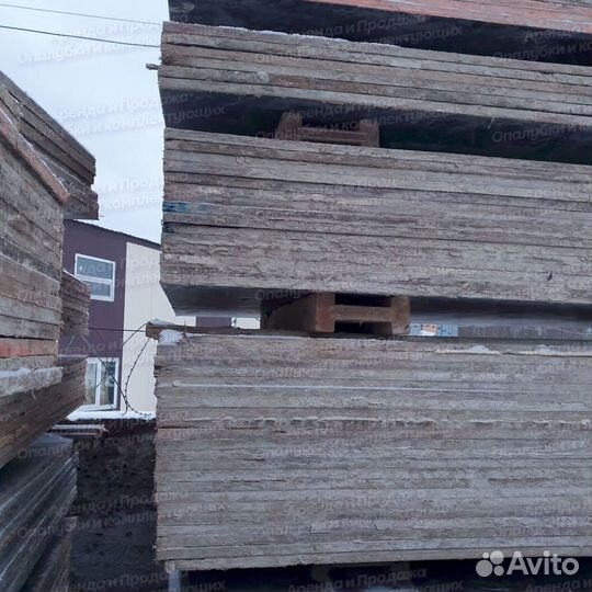 Ламинированная фанера б/у