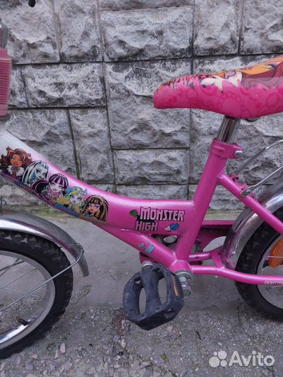 Велосипедик детский monster high