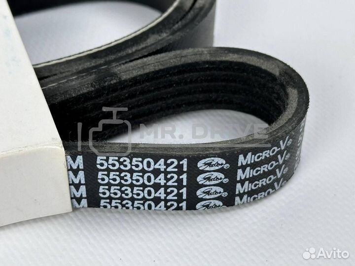 Приводной ремень для Опель 55350421 5PK1545