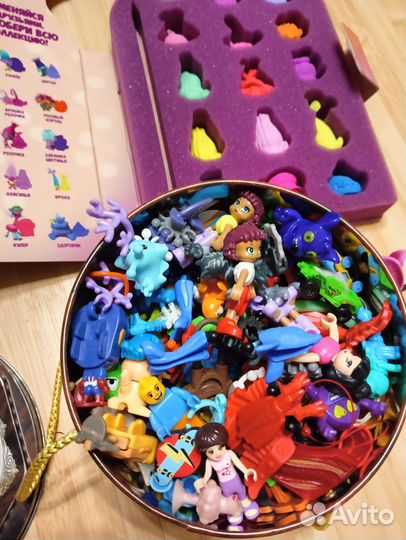 Мелкие игрушки из киндера