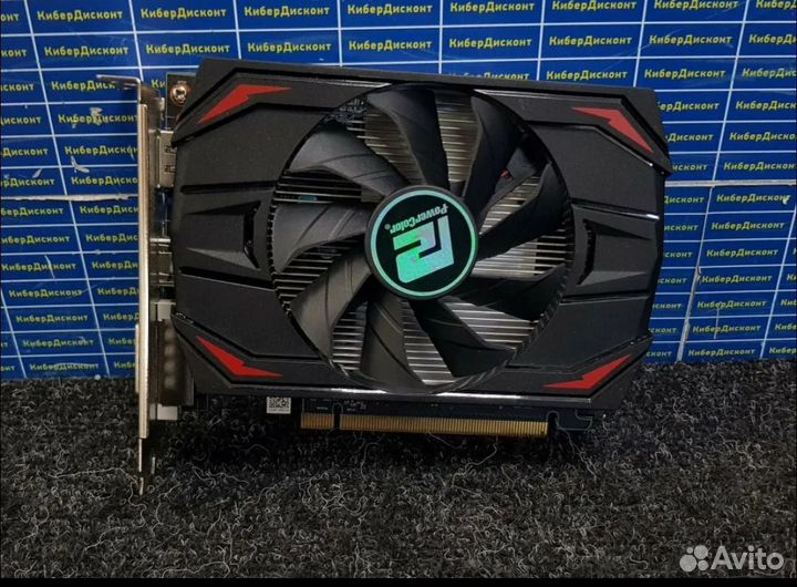 Видеокарта Power cooler red dragon rx 550 2gb