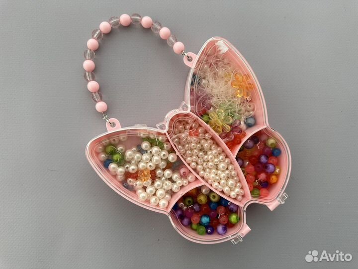 Набор бусин для украшений новый