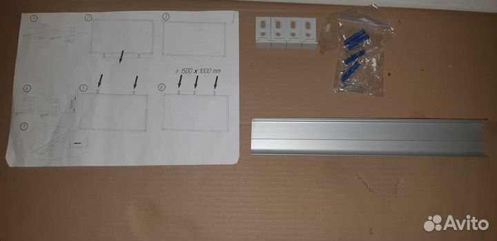 Магнитно-маркерная доска 90х120 см