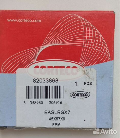 Corteco Уплотняющее кольцо, МКПП