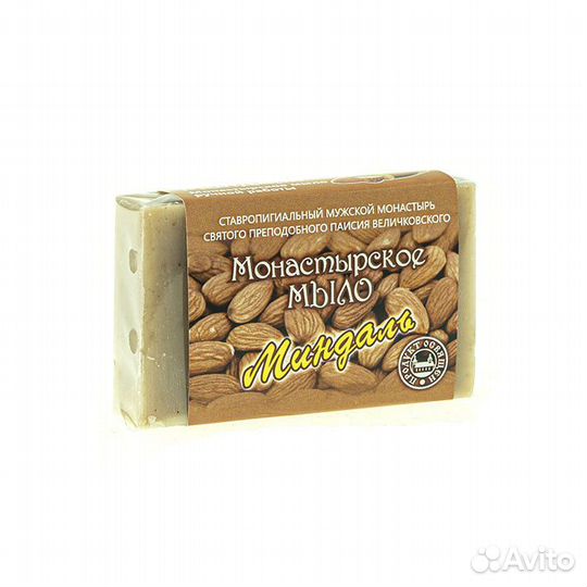 85 гр. Монастырское мыло Миндаль