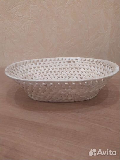 Хлебница плетёная