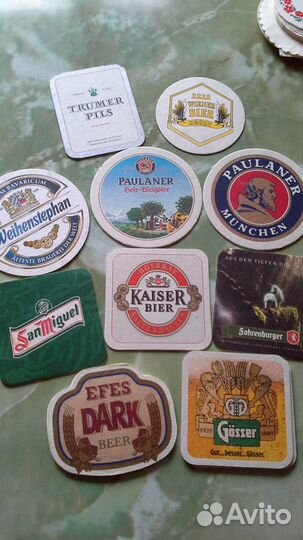 Бирдекели, подставки под пиво- разные