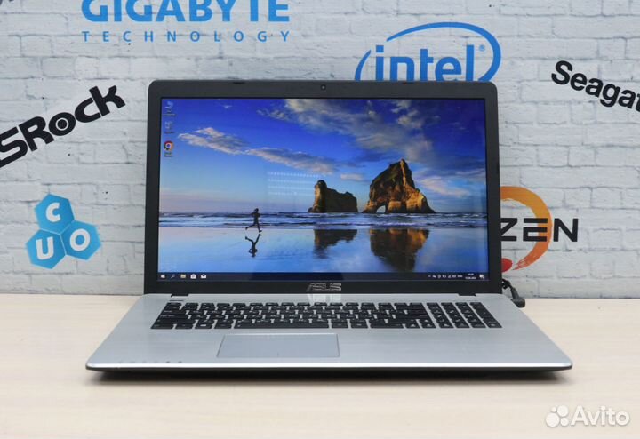 Ноутбук Asus X750L i7-4510U/ 16Gb DDR3/ SSD + HDD