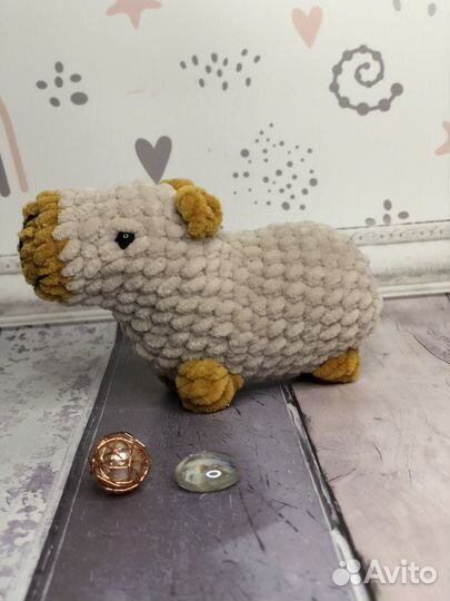 Мягкая игрушка капибара