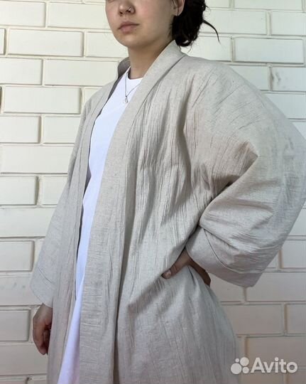 Кимоно из льна