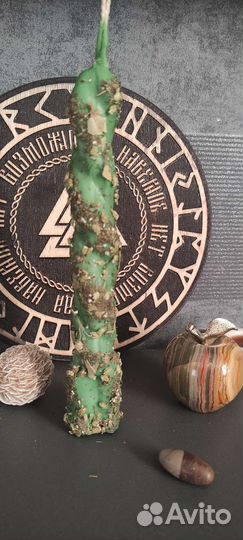 Свечи восковые ручной работы