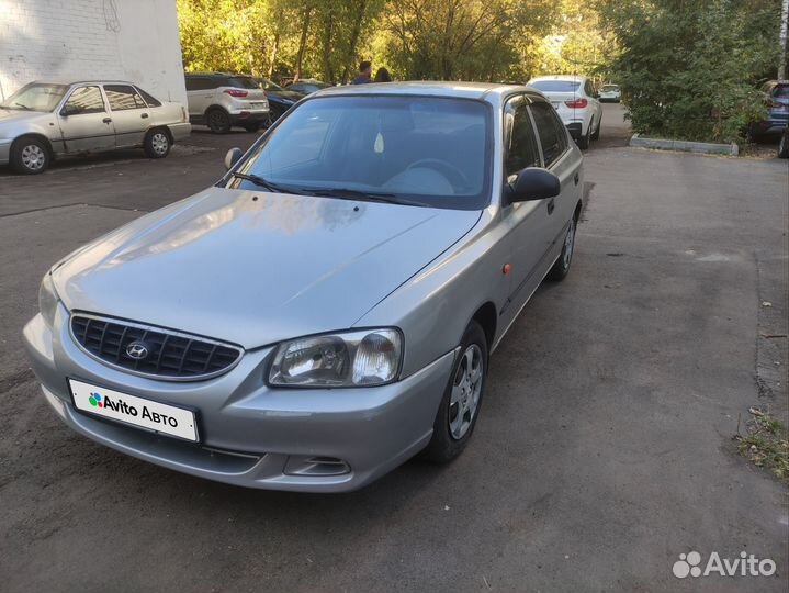 Hyundai Accent 1.5 AT, 2005, 299 000 км