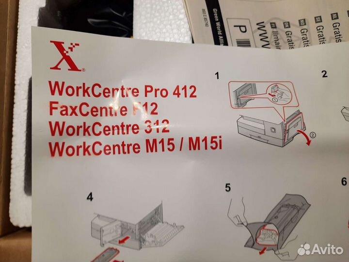 Тонер-картридж новый Xerox 106R00586