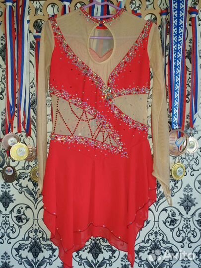 Платье для фигурного катания 134, 140