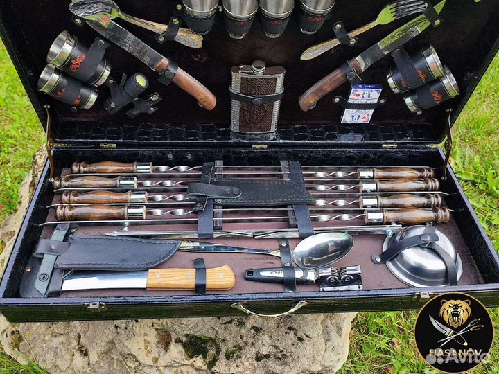 Шашлычный набор подарочный