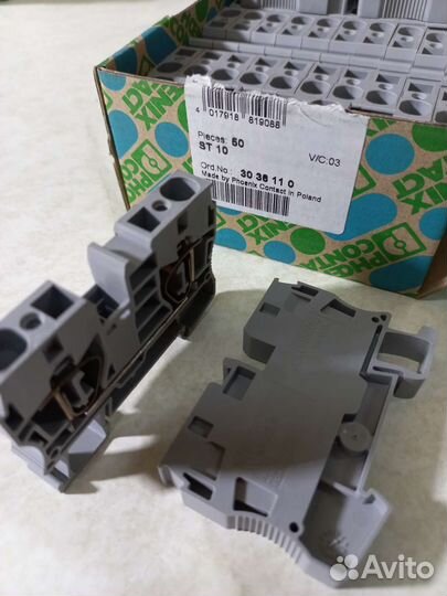 Клемма проходная ST 10 3036110 Phoenix contact