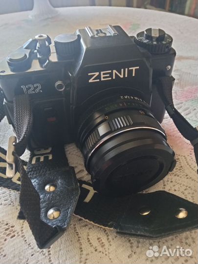 Фотоаппарат Зенит 122 комплект+вспышка, 
