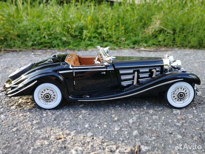 Mercedes-Benz 500 K ретро модель 1936 года 1:24