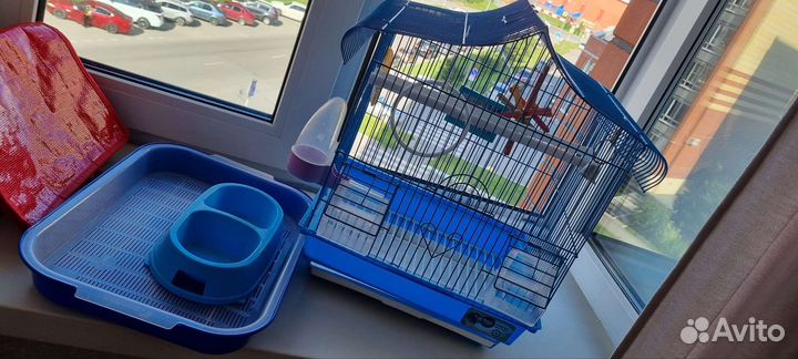 Клетка для попугая бу