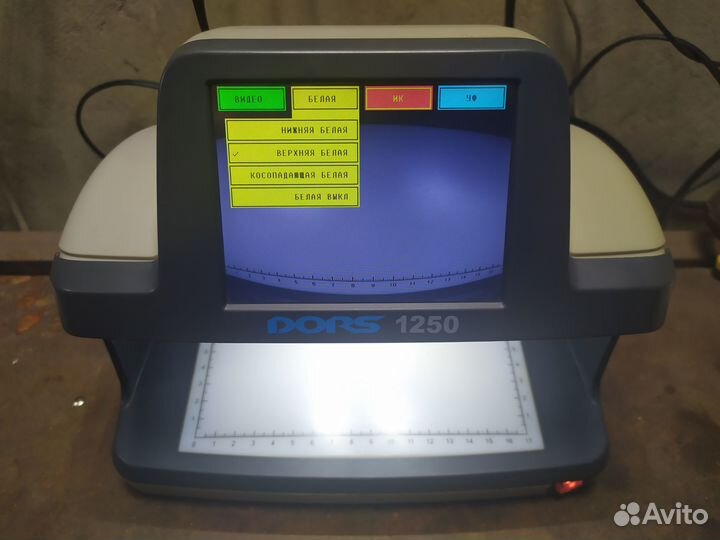 Детектор банкнот Dors 1250, DVM Big