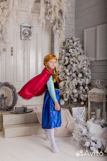 Костюм анны холодное сердце