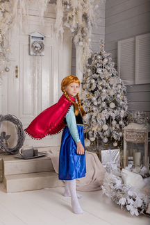 Костюм анны холодное сердце