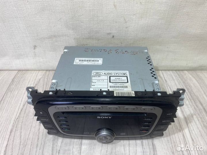 Магнитофон Ford Focus 2 2011 vp6m2f18c821ag