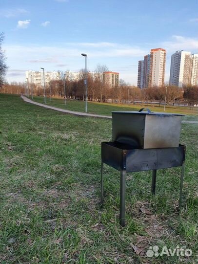 Коптильня домашняя 2х уровненвая