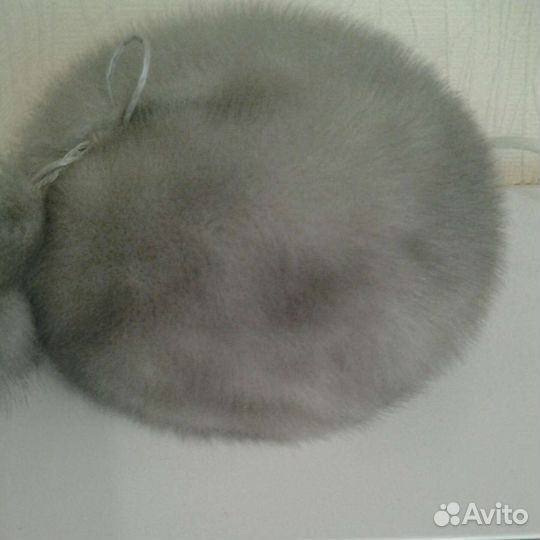 Берет норковый