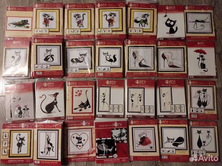 Набор для вышивания крестом овен