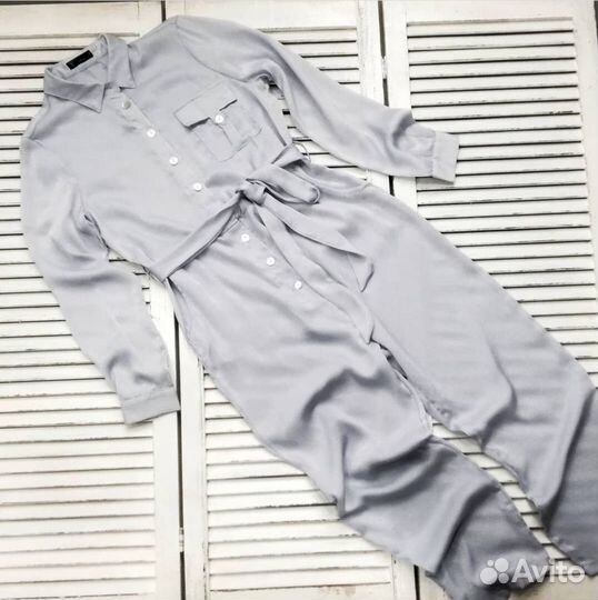 Комбинезон женский атласный